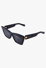 BALMAIN |B-II | Navy - Gold