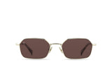 Hewes - Shiny Gold Jaguar/Plum Brown 52