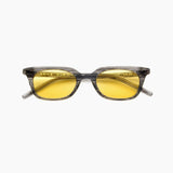 LO-FI | MOIRÉ ACETATE - YELLOW LENS  - SILVER HARDWARE
