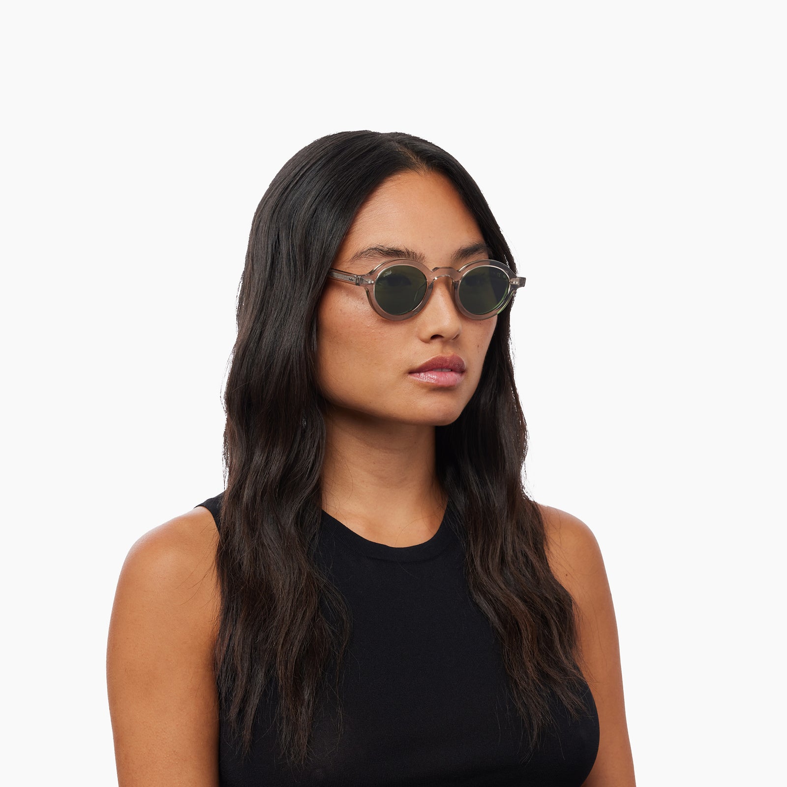 Kaya | Warm Grey / Green – Public Eye Optical Co.