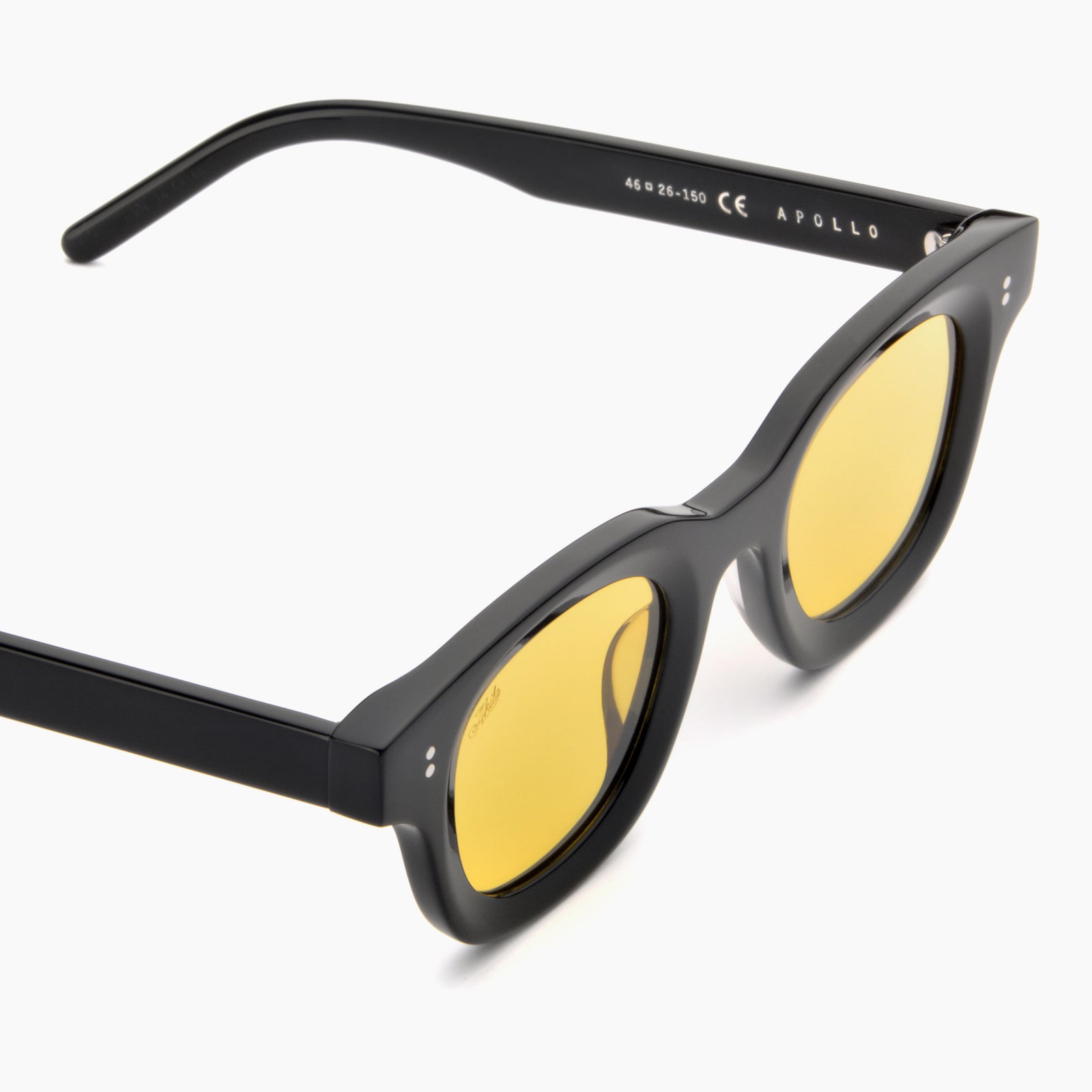 Apollo | Black / Yellow – Public Eye Optical Co.