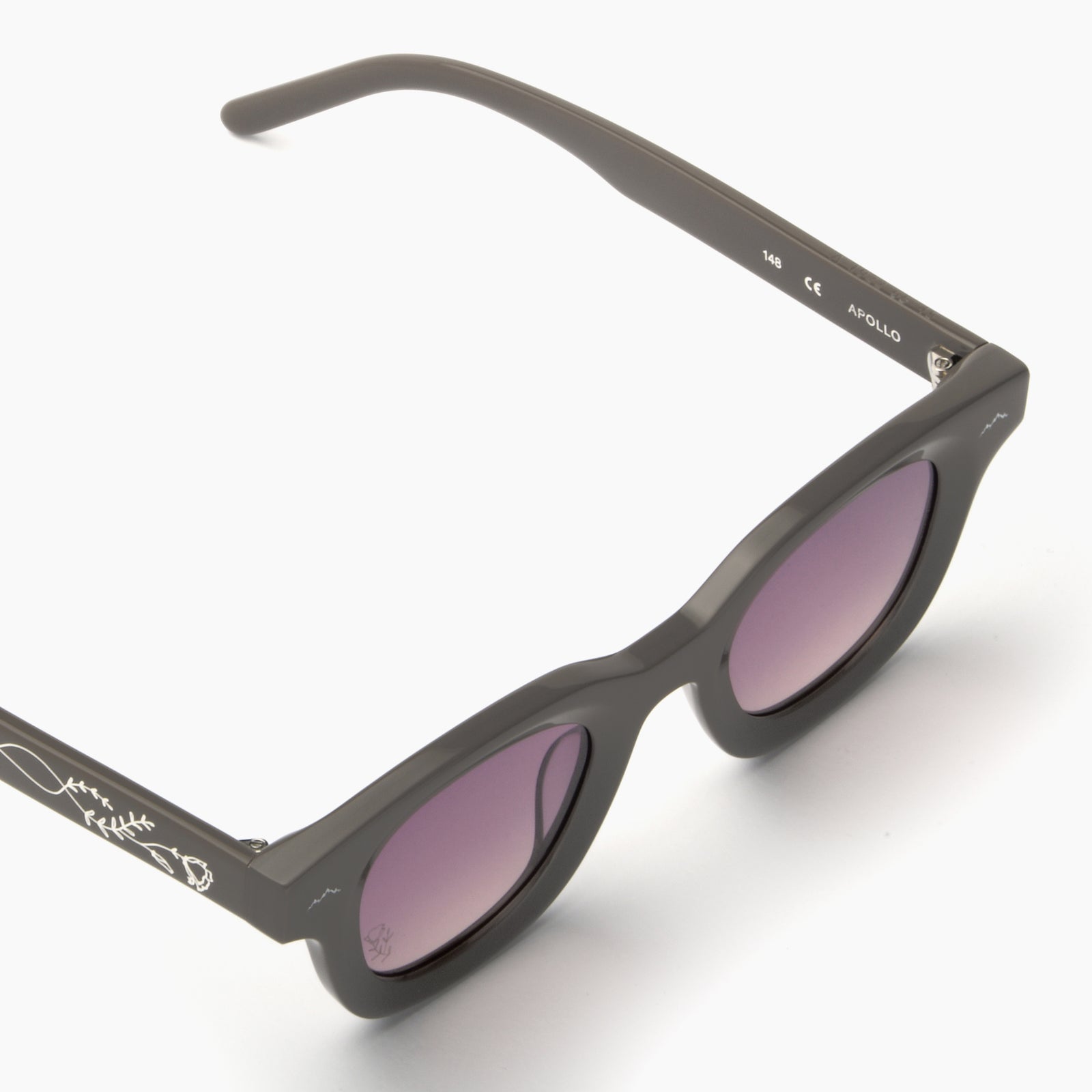 Apollo x Afield Out | Brown / Purple Gradient – Public Eye Optical Co.