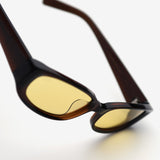 Mira | Espresso / Yellow