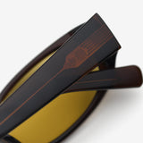Mira | Espresso / Yellow