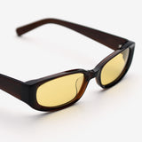 Mira | Espresso / Yellow