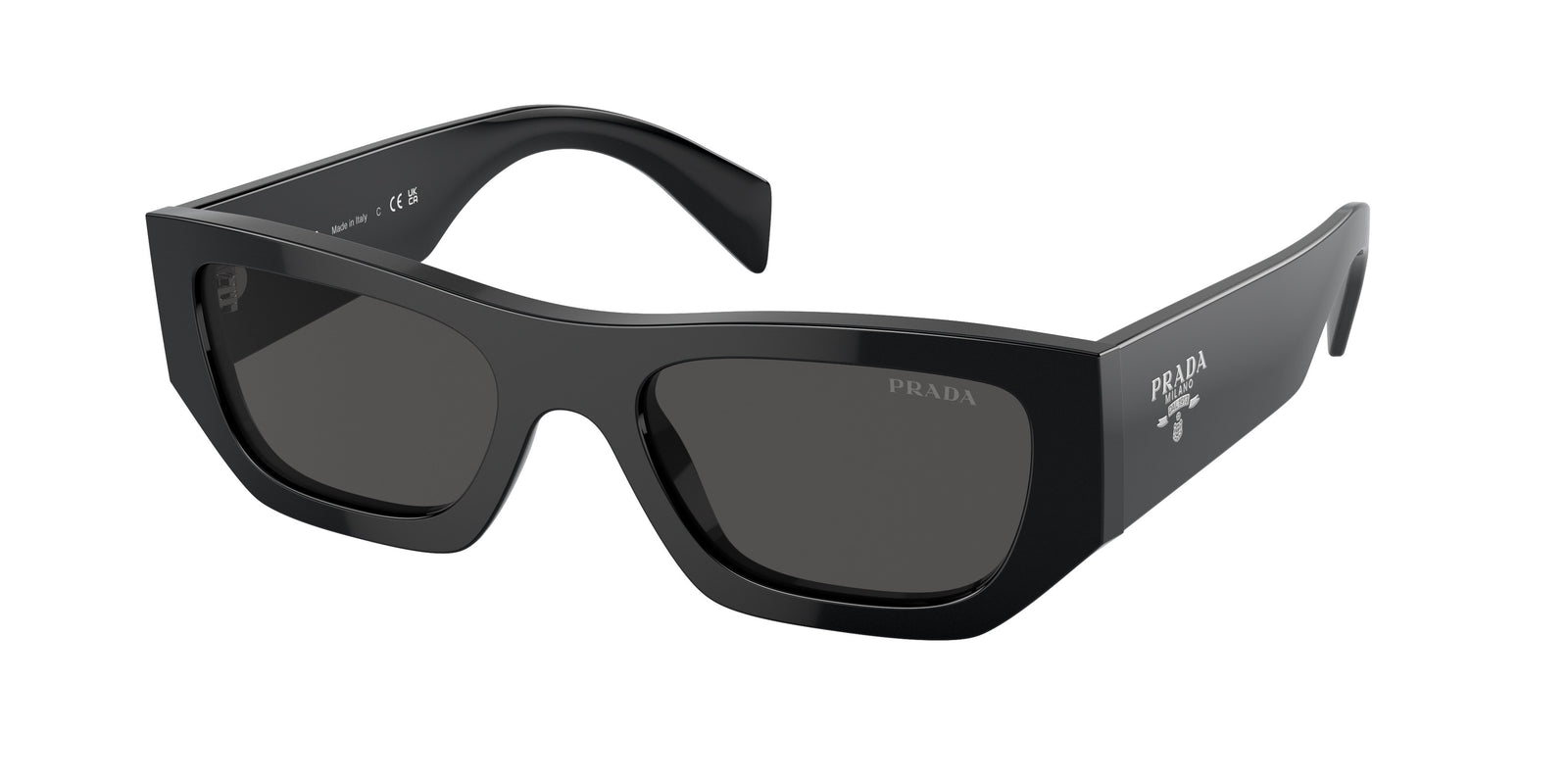 PRADA | A01S- 16K08Z-BLACK/DARK GREY 53/20/145 – Public Eye