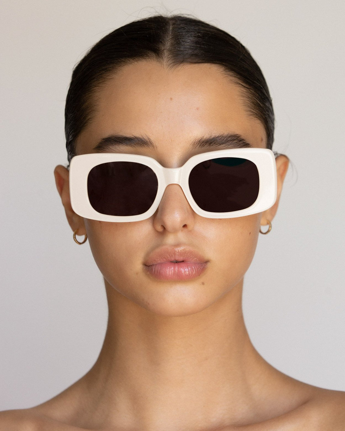 Lu Goldie coco sunglasses Coco Sage – Public Eye Optical Co main image 2